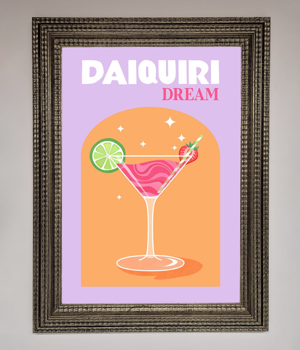 Strawberry Daiquiri Framed Print-16