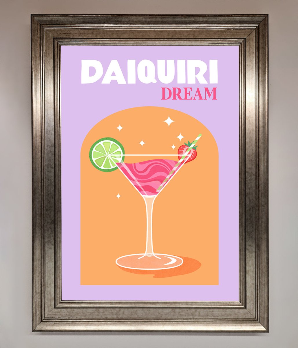 Strawberry Daiquiri Framed Print-5