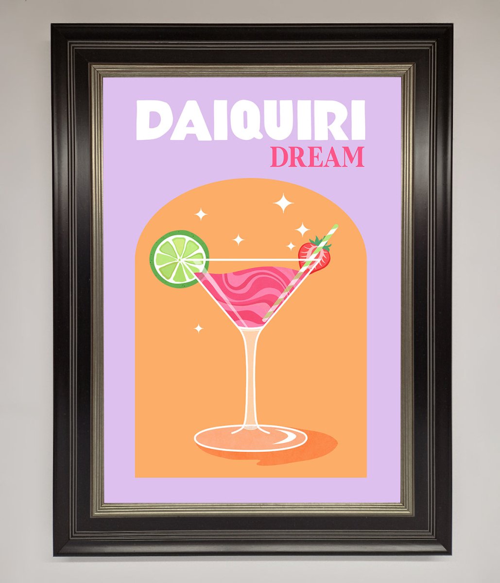 Strawberry Daiquiri Framed Print-8