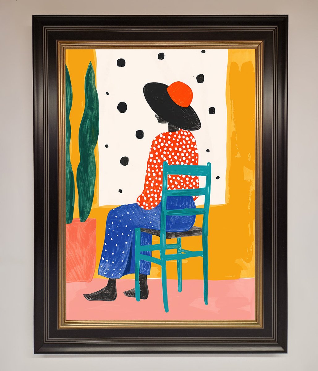 Take A Seat Framed Poster-9