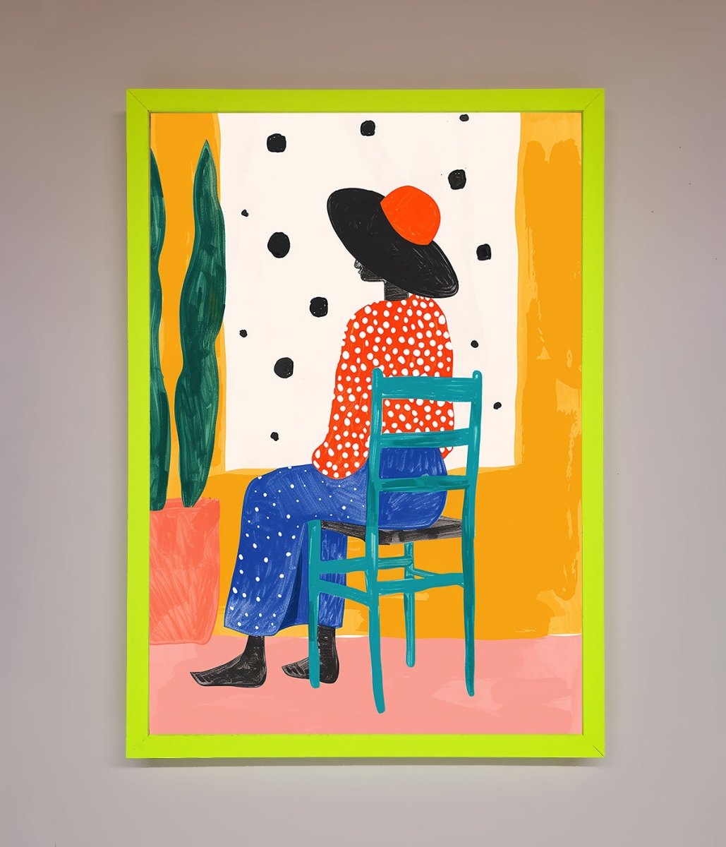 Take A Seat Framed Poster-12