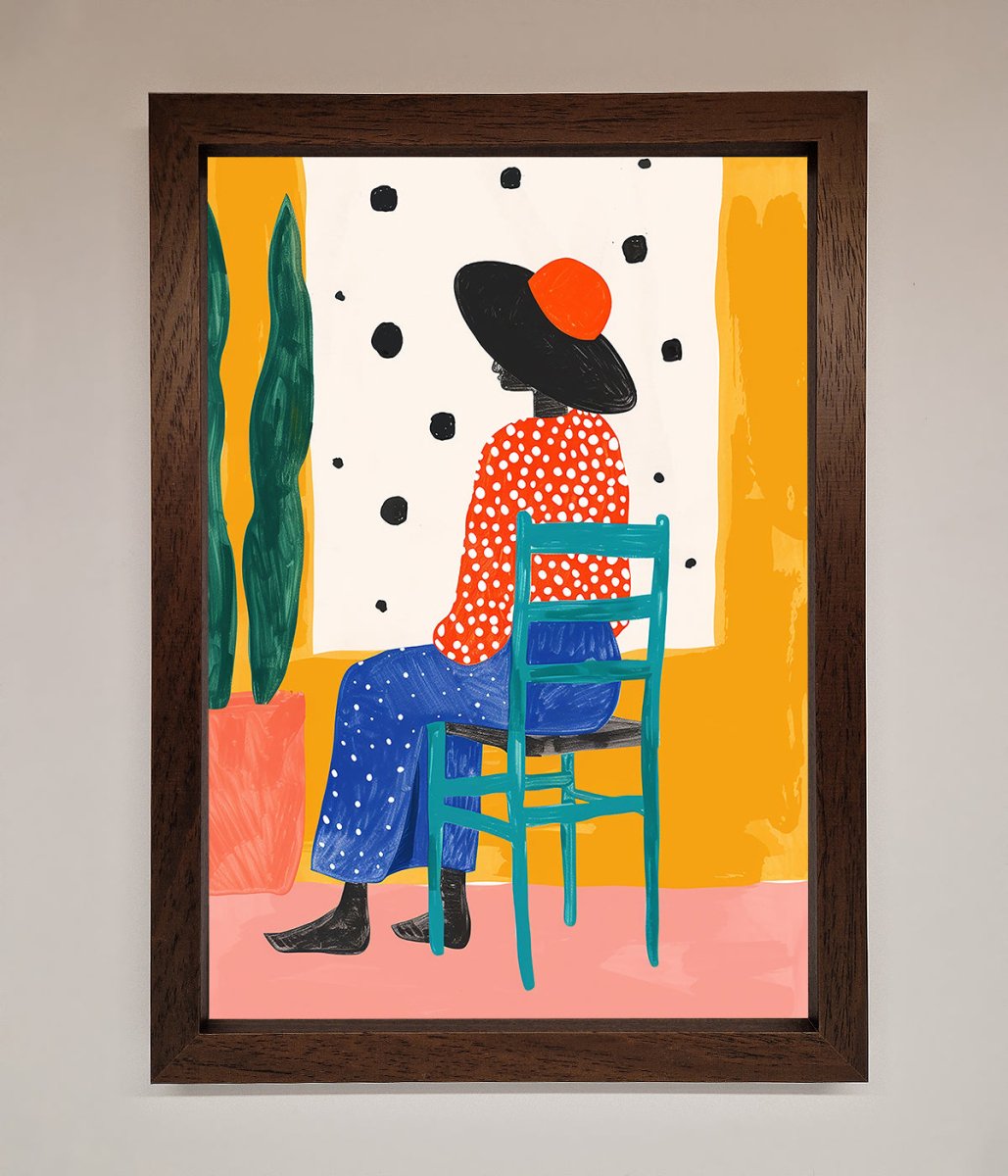 Take A Seat Framed Poster-10