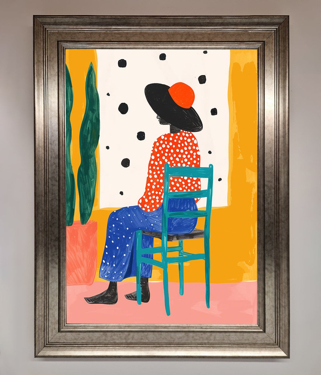 Take A Seat Framed Poster-5