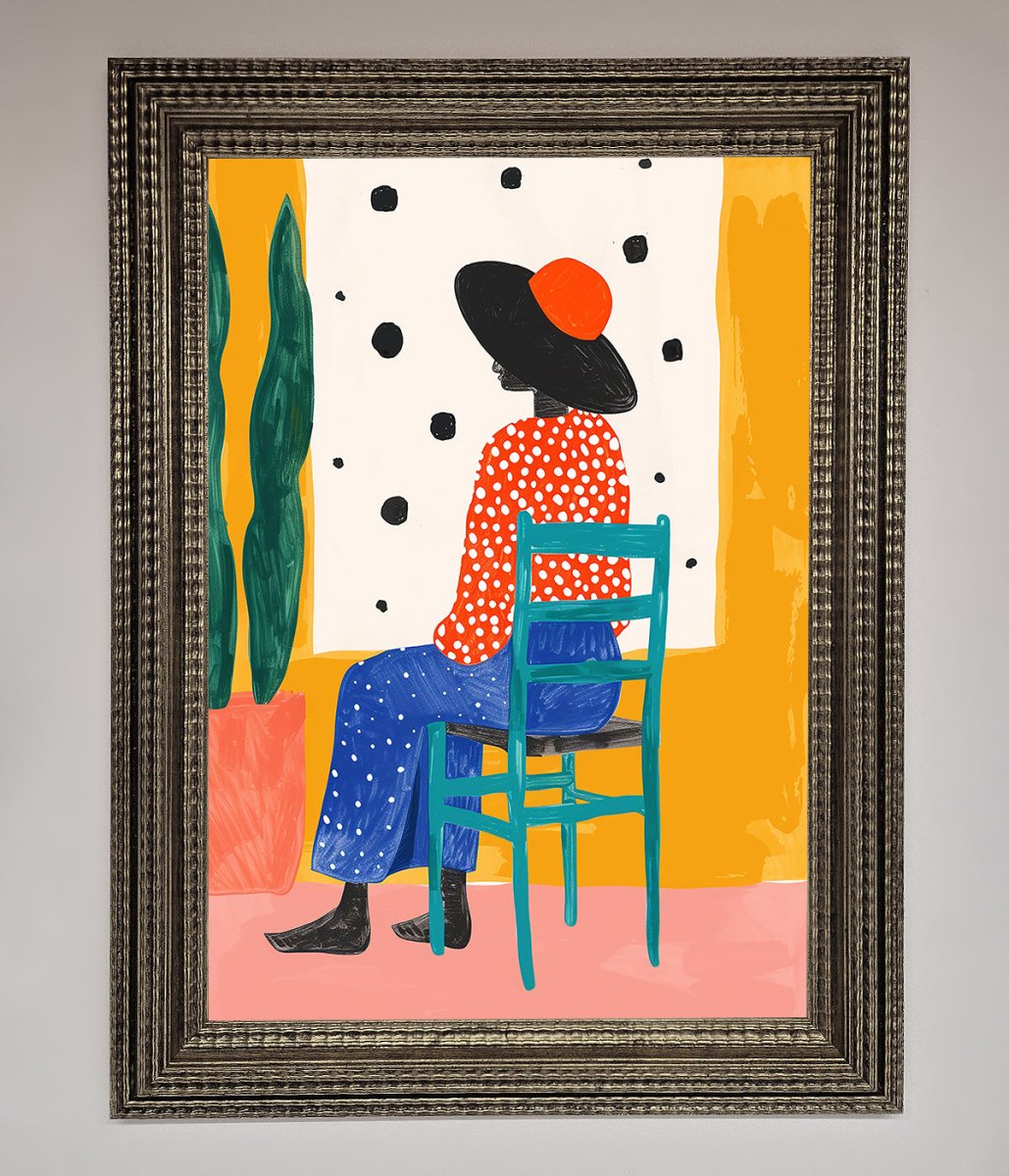 Take A Seat Framed Poster-16