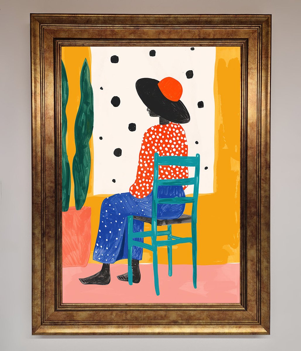 Take A Seat Framed Poster-7