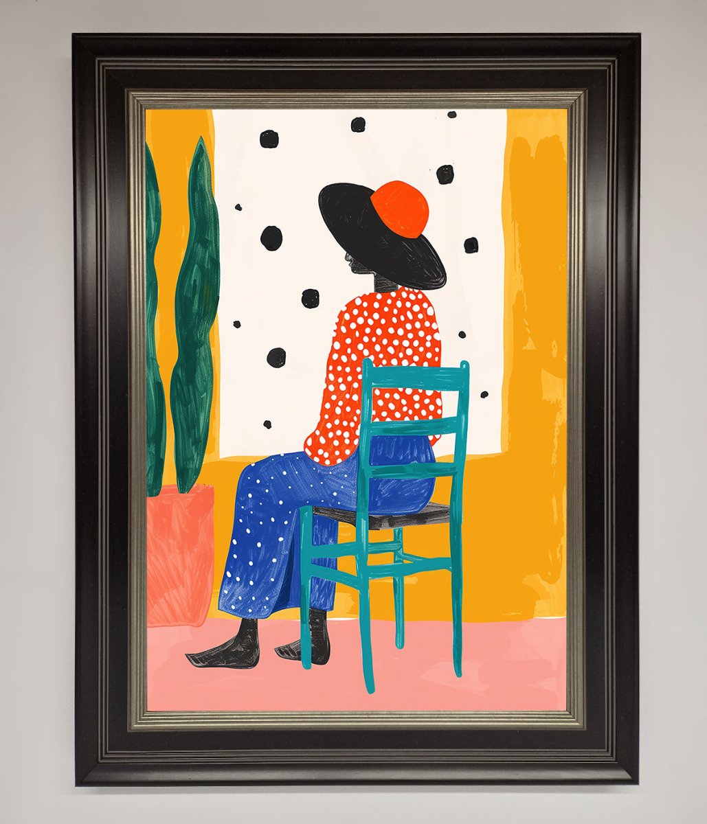 Take A Seat Framed Poster-8