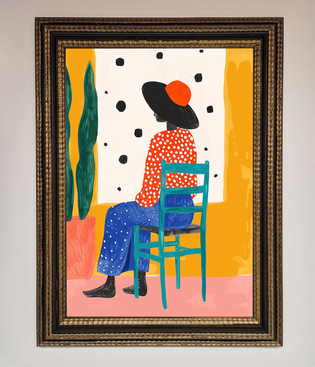 Take A Seat Framed Poster-18