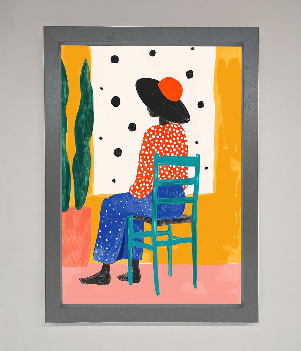 Take A Seat Framed Poster-4