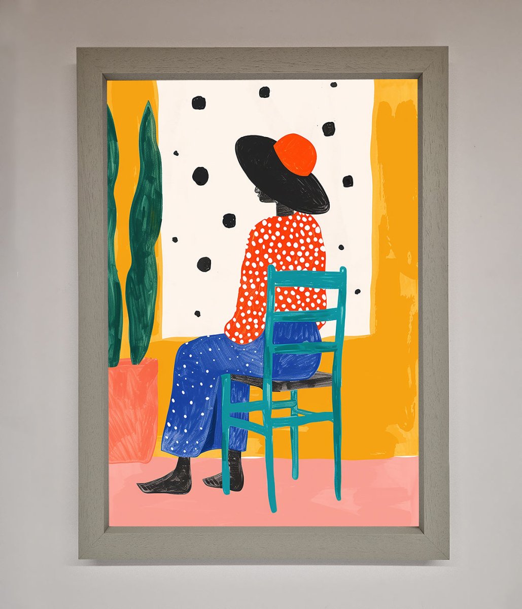 Take A Seat Framed Poster-3