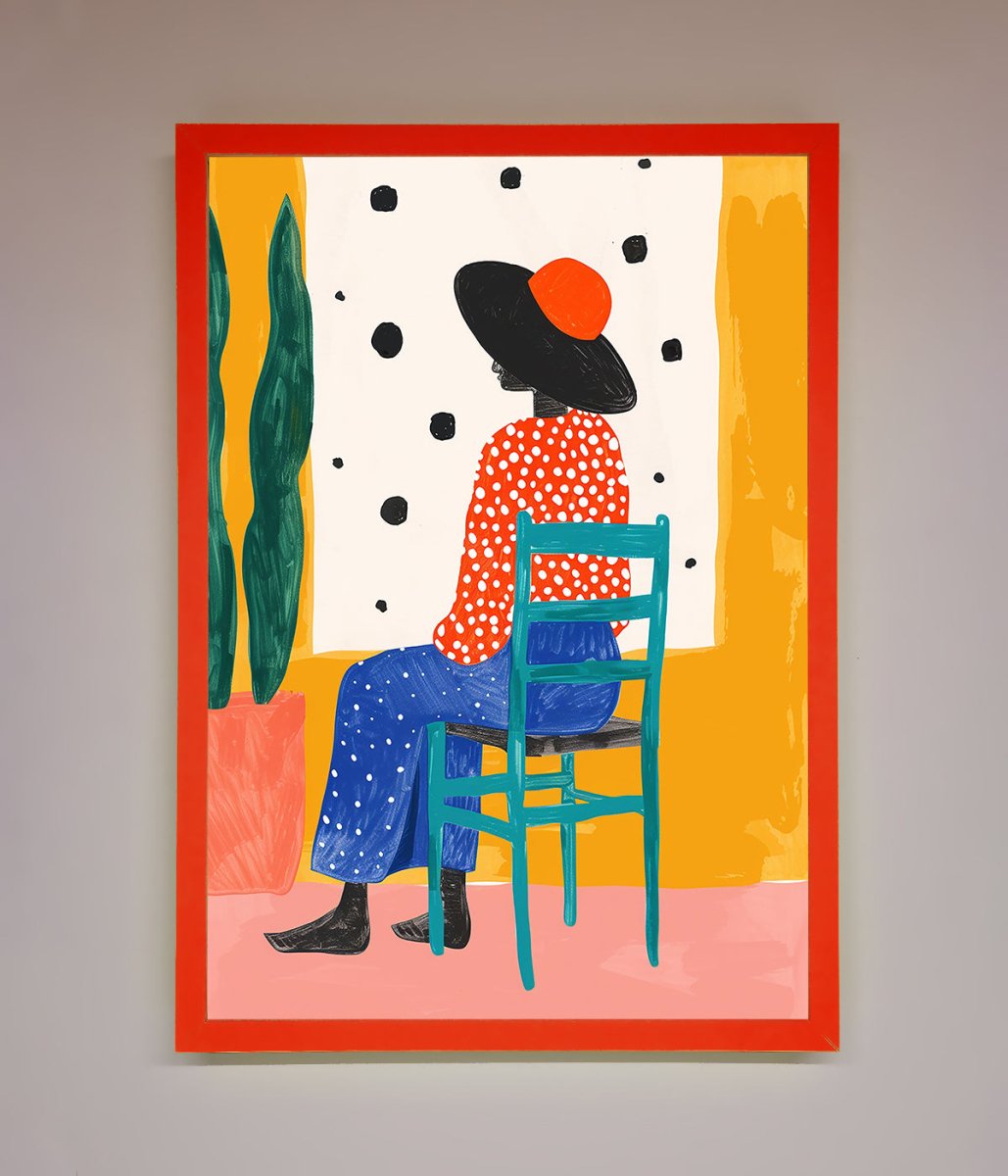 Take A Seat Framed Poster-14