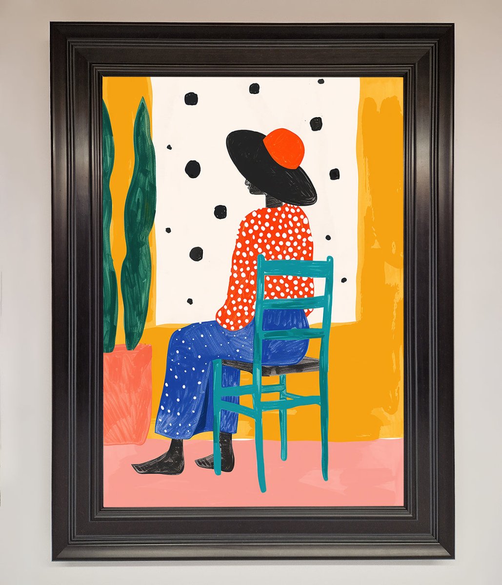 Take A Seat Framed Poster-6