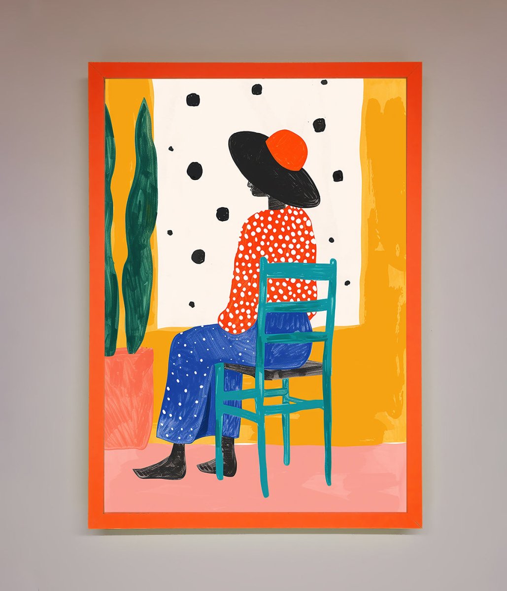 Take A Seat Framed Poster-11