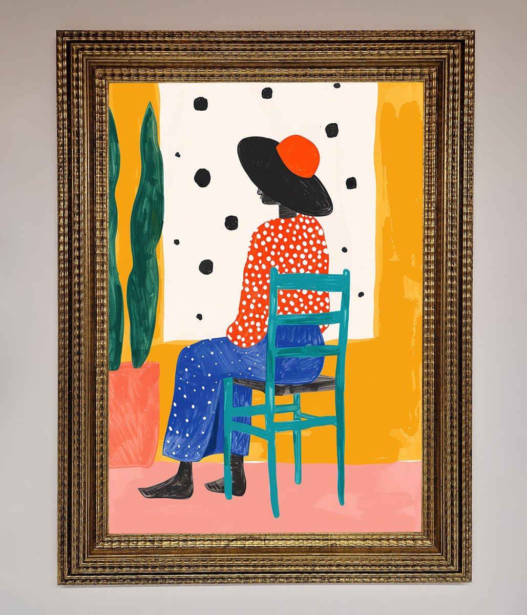 Take A Seat Framed Poster-15