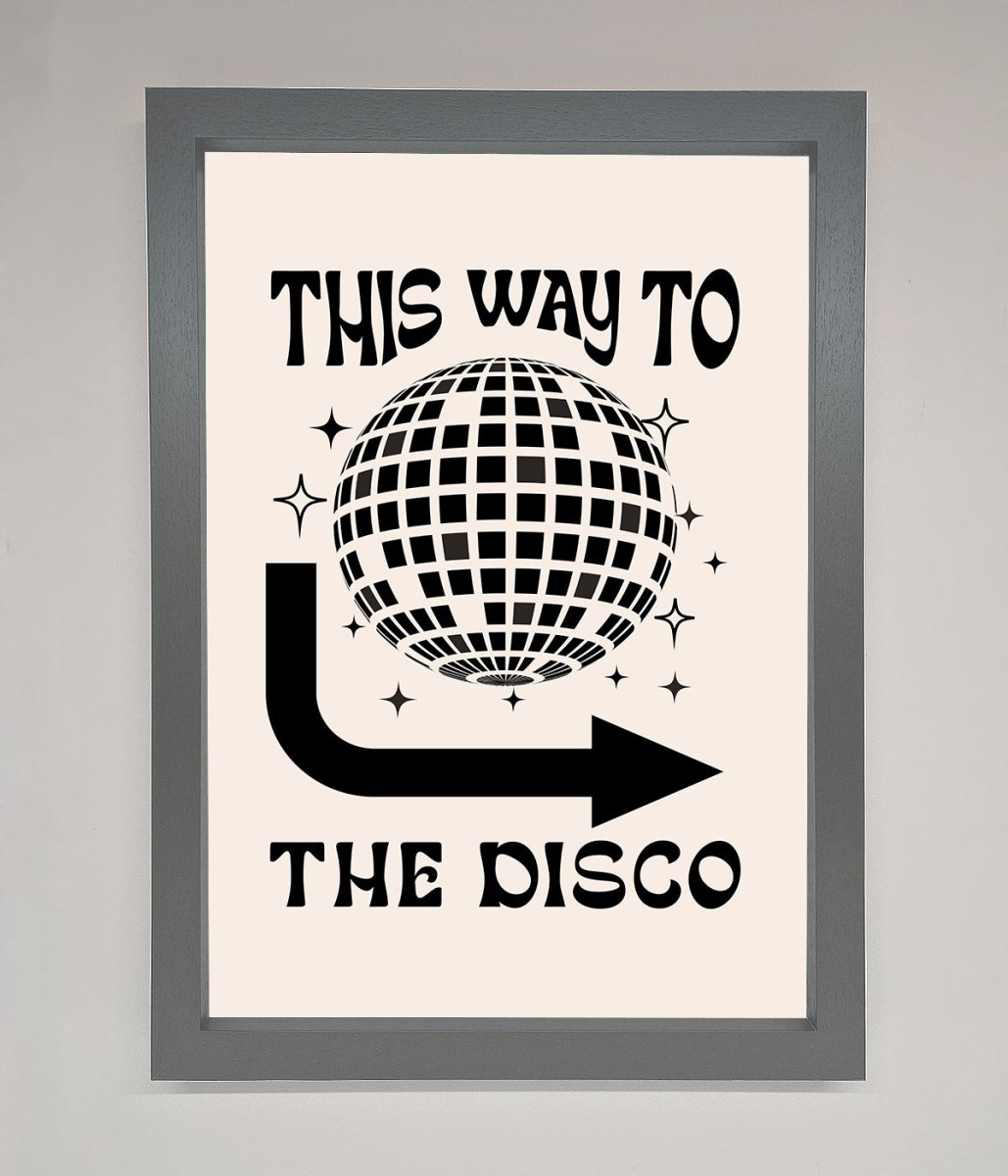 To The Disco Framed Poster-4