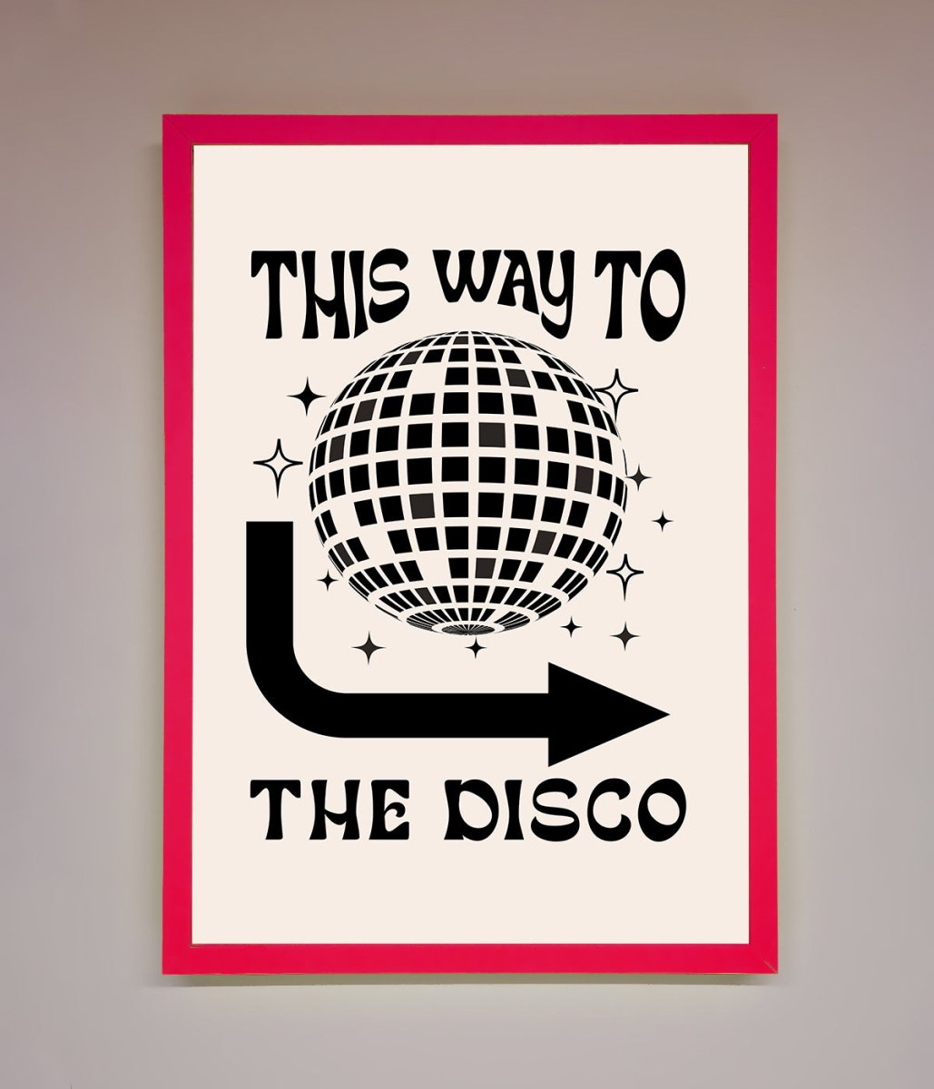 To The Disco Framed Poster-5