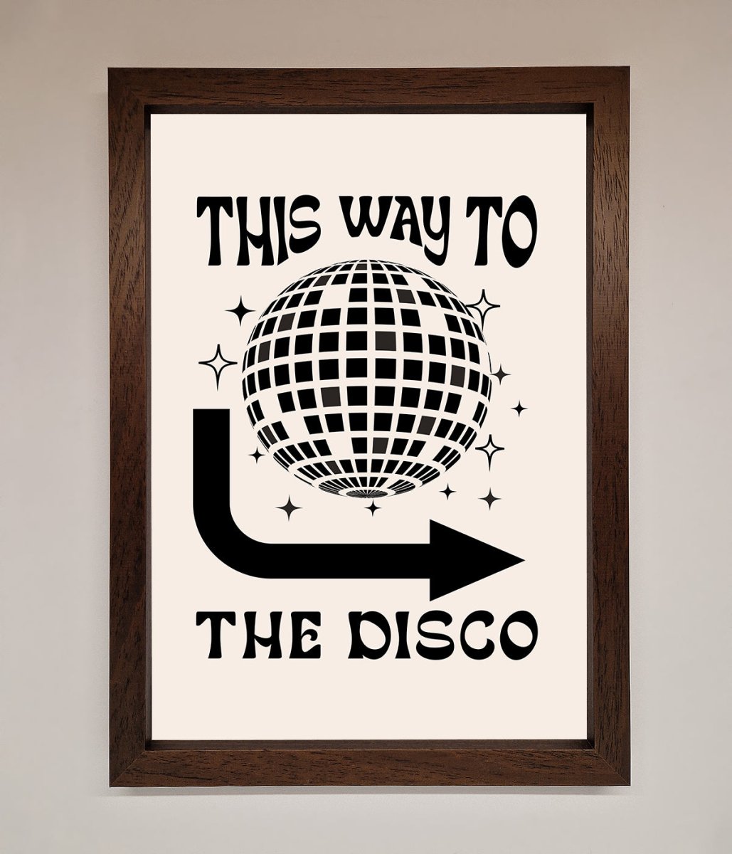 To The Disco Framed Poster-18