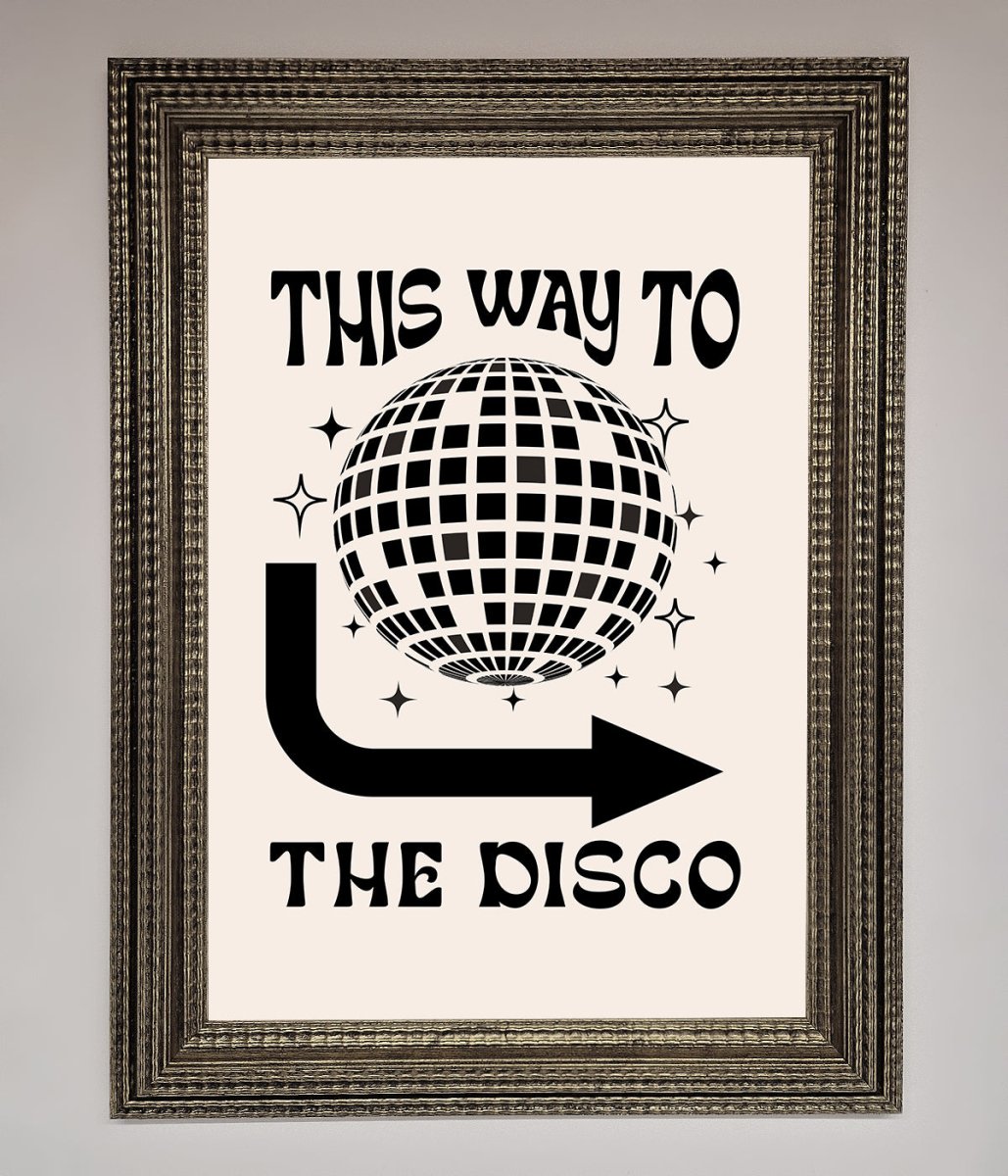 To The Disco Framed Poster-10