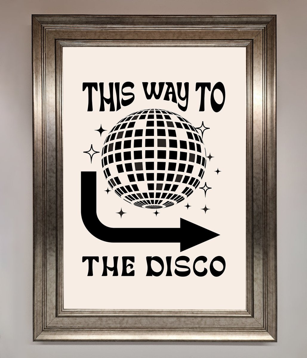 To The Disco Framed Poster-14