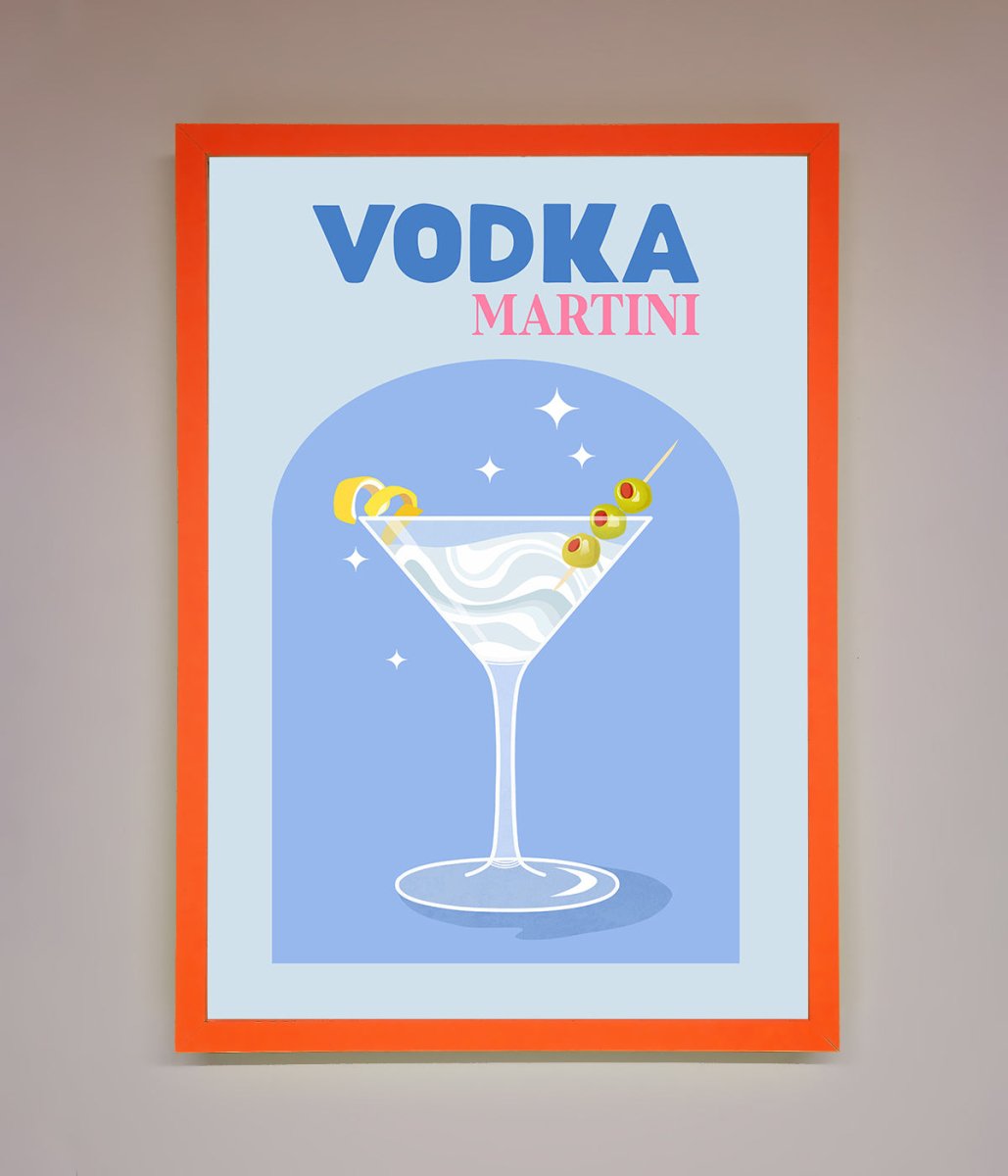 Vodka Martini Framed Wall Art-10