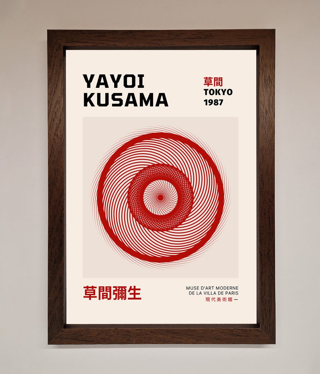 Yayoi Kusama 1987 Framed Wall Art-10